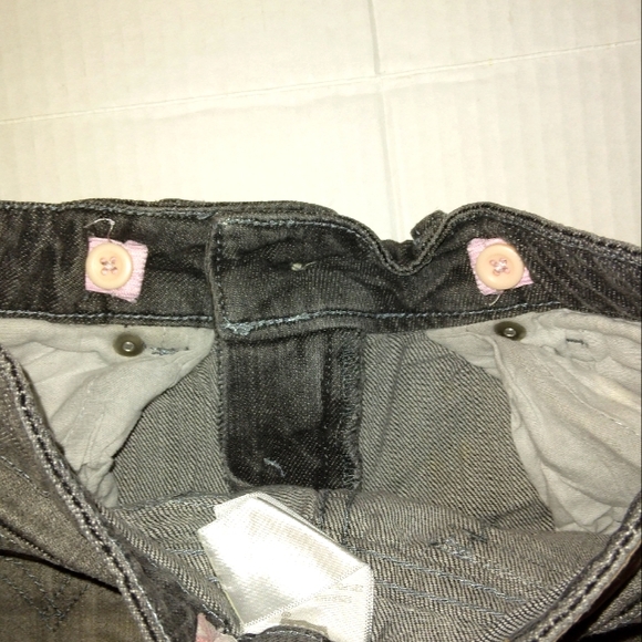 ☆EUC☆LEVI'S☆Little Girls Flare Leg 6X adjustable Waist denim Jeans - Picture 7 of 14